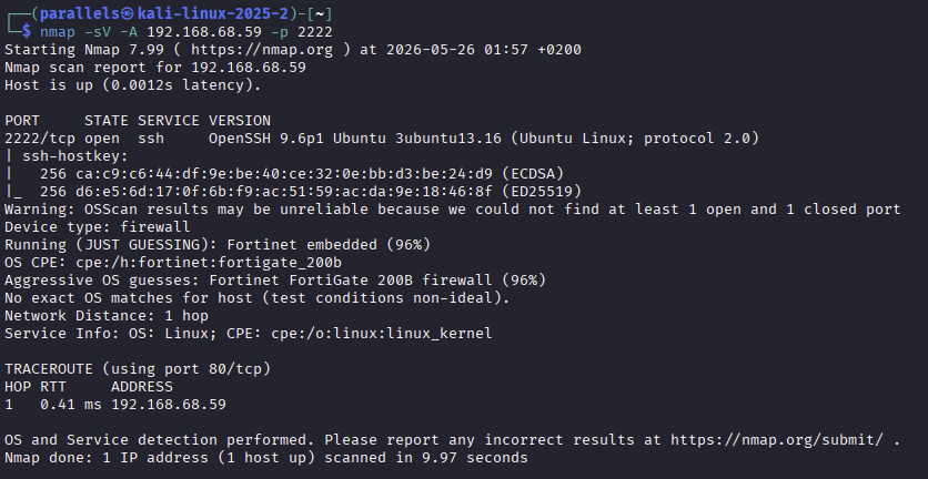 Nmap Reconnaissance